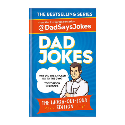 Dad Jokes: The Laugh-out-loud edition 爸爸的笑话 开怀大笑版 精装进口原版英文书籍