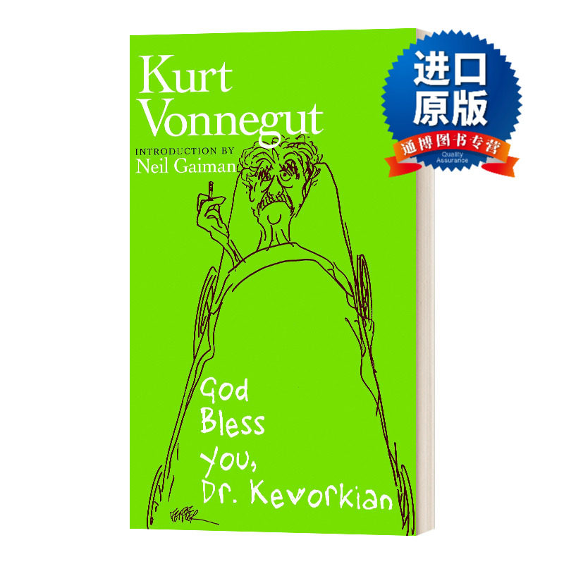 英文原版 god bless you dr kevorkian 上帝保佑你 死亡医生 kurt