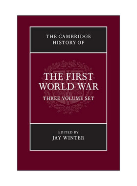 英文原版 The Cambridge History of the First World War 3 Volume Paperback Set剑桥第一次世界大战史 三册套装进口英语原版书