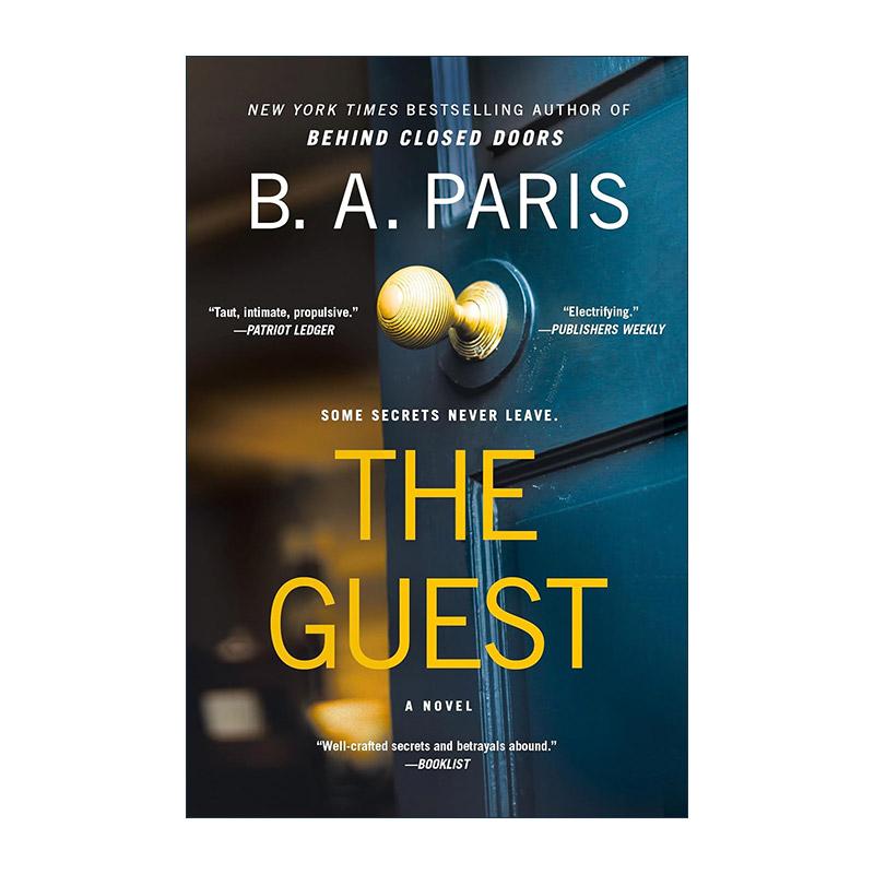 英文原版 The Guest 宾客 闭门造车作者B.A.Paris悬疑新作 英文版 进口英语原版书籍