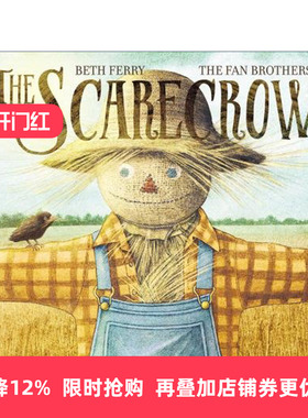 The Scarecrow 稻草人 精装绘本 友谊 帮助 Beth Ferry进口原版英文书籍