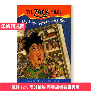 英文原版 The Zack Files 14 Elvis the Turnip and Me 札克档案系列14 儿童冒险章节桥梁书 Dan Greenburg 进口英语原版书籍