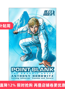 英文原版 Point Blank the Graphic Novel Alex Rider 02 直射点 少年007系列2 漫画小说 Anthony Horowitz 进口英语原版书籍