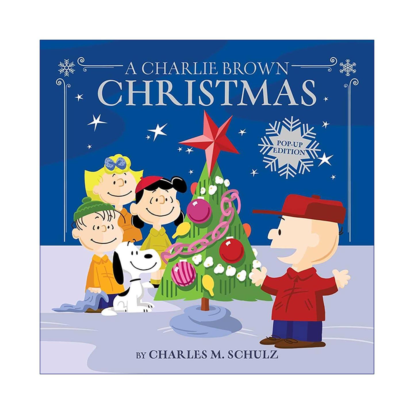 英文原版 A Charlie Brown Christmas 查理布朗的圣诞节 立体书 史努比 英文版 进口英语原版书籍