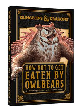 英文原版 Dungeons & Dragons How Not To Get Eaten by Owlbears 龙与地下城 如何不被枭熊吃掉 精装 英文版 进口英语原版书籍