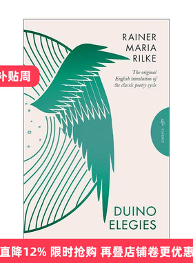 英文原版 Duino Elegies 杜伊诺哀歌 里尔克 英文版 进口英语原版书籍