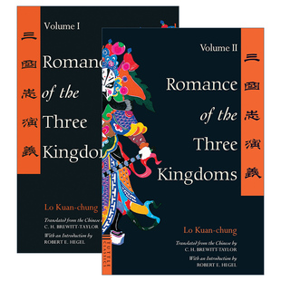 进口英语原版 Romance Kingdoms Classics Tuttle the 英文原版 书籍 三国演义系列2册 罗贯中 Three