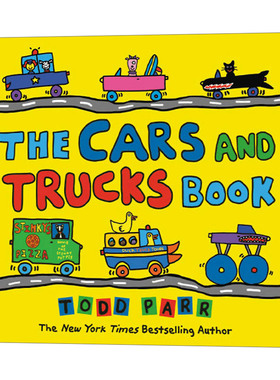 The Cars and Trucks Book  汽车与卡车之书 精装绘本 Todd Parr进口原版英文书籍