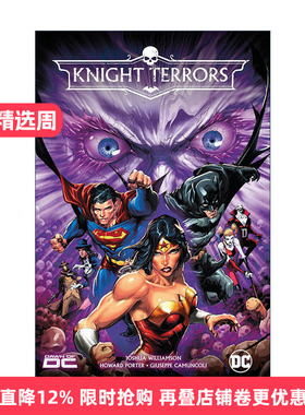 英文原版 Knight Terrors 恐怖骑士 骑士惊魂 DC漫画 蝙蝠侠 超人 精装 Joshua Williamson 英文版 进口英语原版书籍