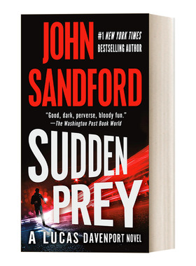 英文原版 Sudden Prey The Prey Series 08 猎物系列08 突发猎物 惊悚悬疑犯罪推理小说 John Sandford 英文版 进口英语原版书籍