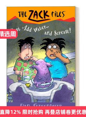 英文原版 The Zack Files 29 Just Add Water and....Scream! 札克档案系列29 儿童冒险章节桥梁书 英文版 进口英语原版书籍