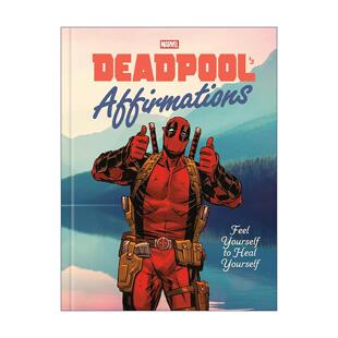 英文原版 Deadpool's Affirmations 死侍的励志语录 感受自己 治愈自己 漫威漫画 精装 Rob Kutner 英文版 进口英语原版书籍