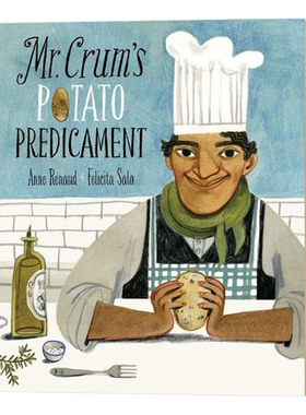 Mr. Crum's Potato Predicament 薯片的诞生/克拉姆发明了薯片 精装绘本进口原版英文书籍