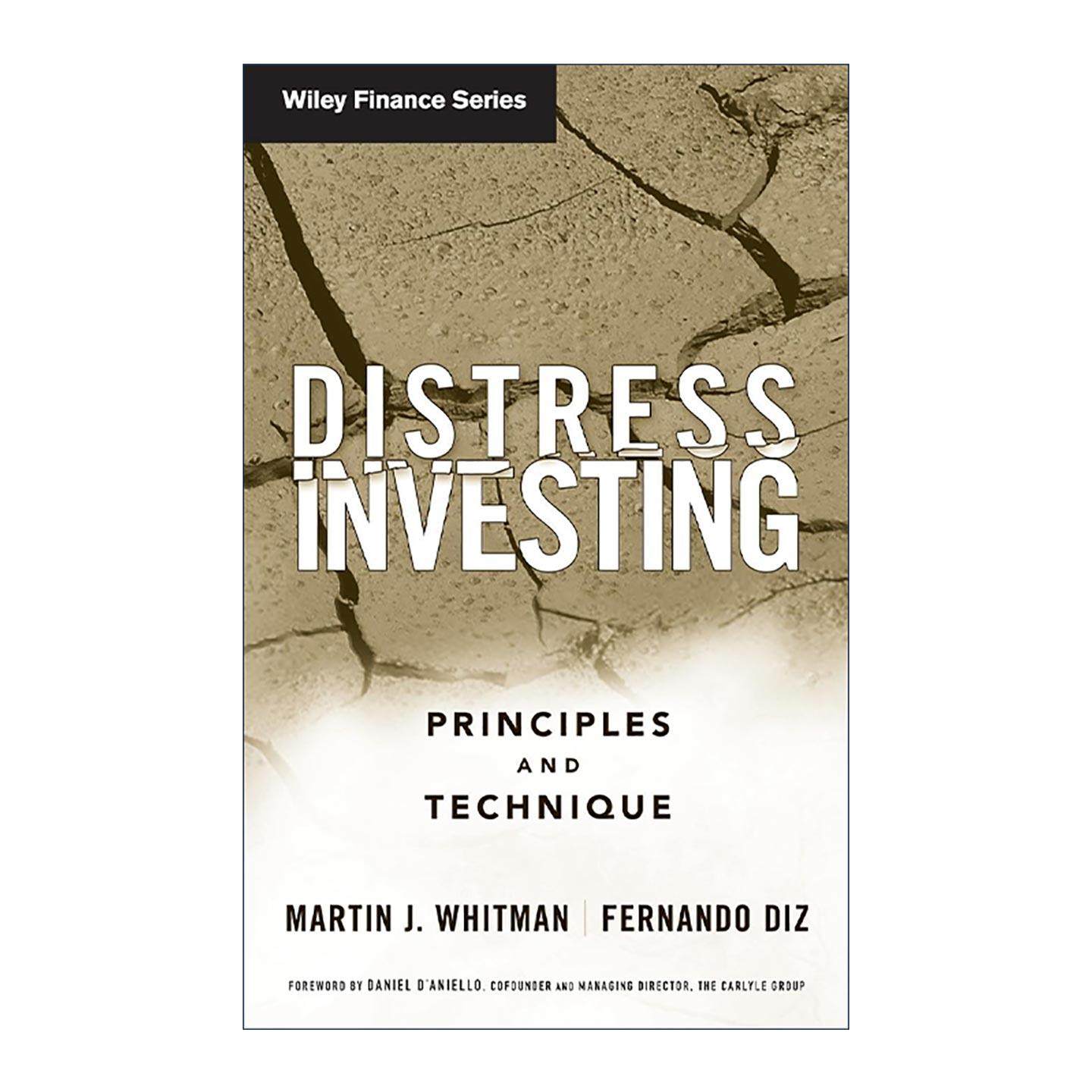 英文原版 Distress Investing 危机投资原则和技术 精装 投资师Martin Whitman 英文版 进口英语原版书籍