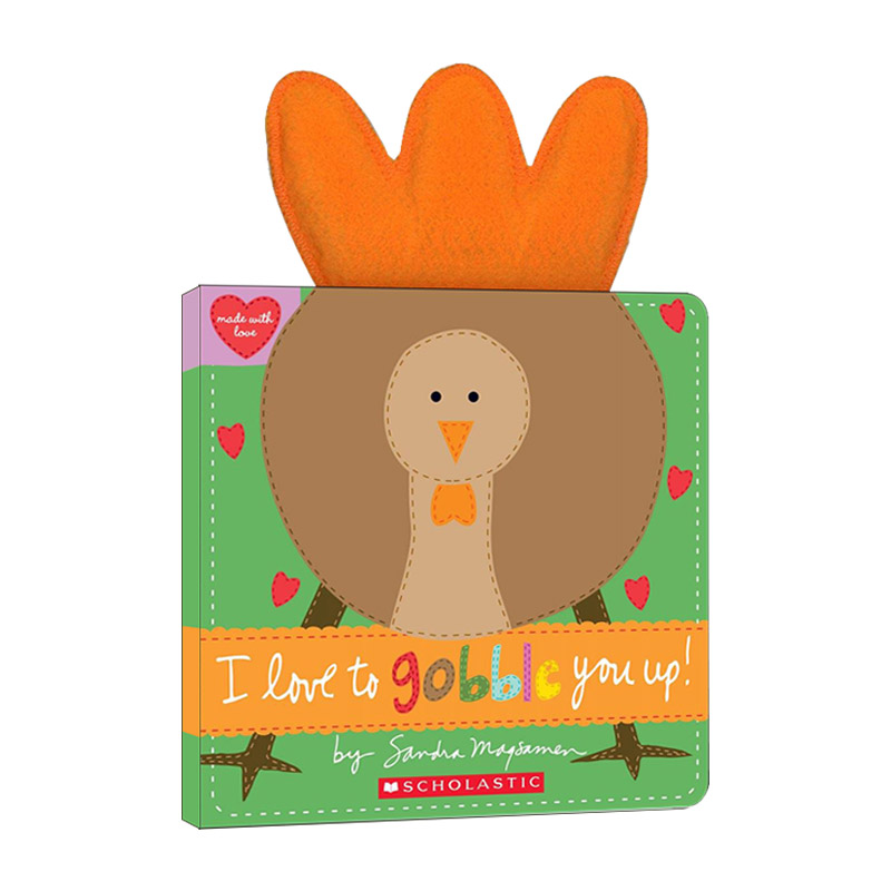 I Love to Gobble You Up!我真想把你吞掉进口原版英文书籍