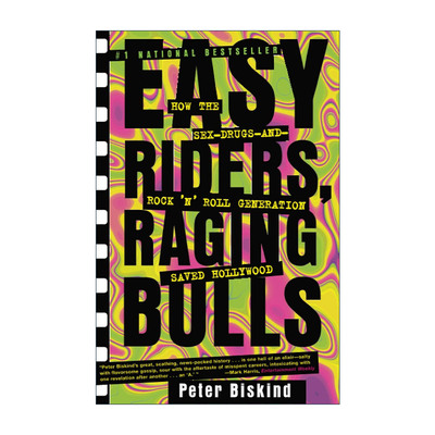 英文原版 Easy Riders Raging Bulls 逍遥骑士 愤怒公牛 英文版 进口英语原版书籍