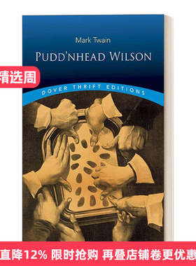 Pudd'nhead Wilson 傻瓜威尔逊 马克吐温 Dover Thrift Editions进口英文原版书籍