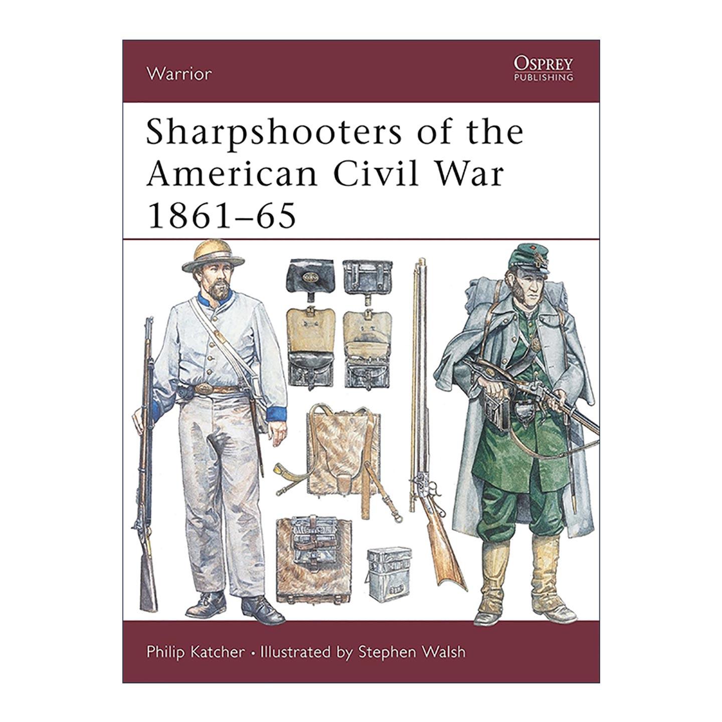 英文原版 Sharpshooters of the American Civil War 1861–65 美国南北战争中的神射手 历史上的战士系列 进口英语原版书籍