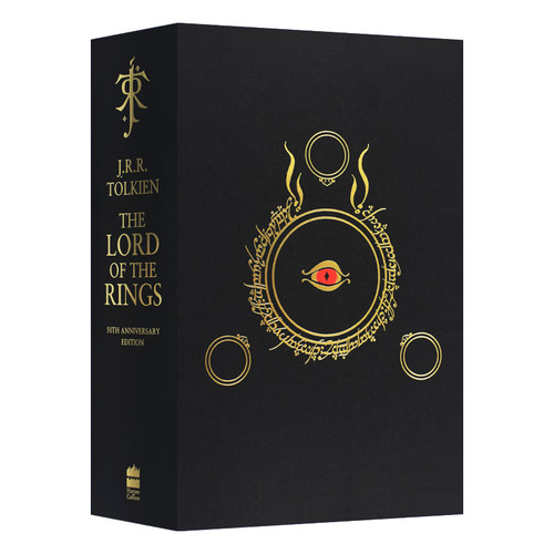 英文原版小说 The Lord Of The Rings 指环王系列合集 单卷本 50周年精装纪念版 J.R.R.托尔金 英文版 进口英语原版书籍