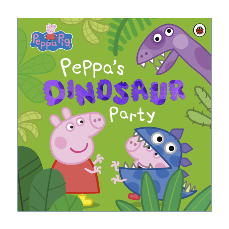 Peppa Pig: Peppa's Dinosaur Party 小猪佩奇绘本 恐龙派对进口原版英文书籍