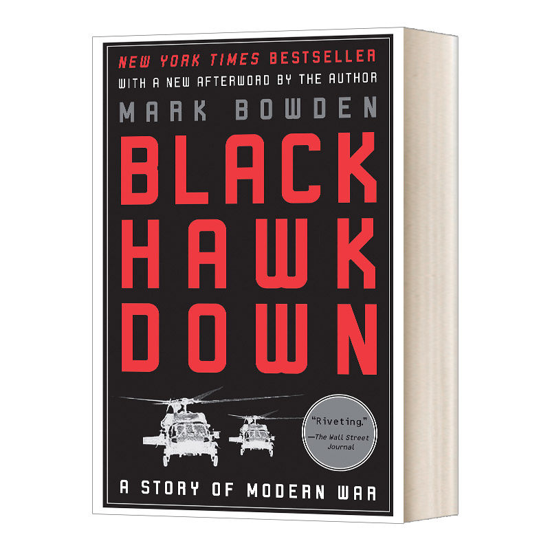 英文原版 black hawk down 黑鹰坠落 美国军事小说 英文版 进口英语