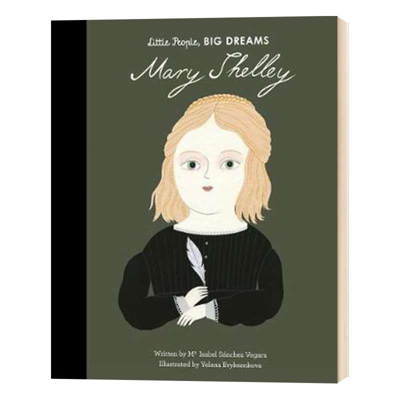 小女孩大梦想玛丽雪莱 Little People Big Dreams Mary Shelley英文原版英文版儿童英语启蒙绘本名人科普进口励志读物