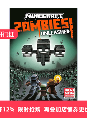 英文原版 Minecraft Zombies Unleashed! 我的世界21 僵尸释放 官方小说 英文版 进口英语原版书籍