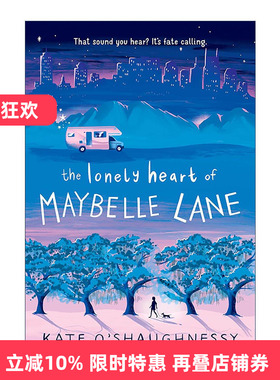 英文原版 The Lonely Heart of Maybelle Lane 梅贝尔巷孤独的心 2025纽伯瑞银奖得主Kate O'Shaughnessy 英文版 进口英语原版书籍