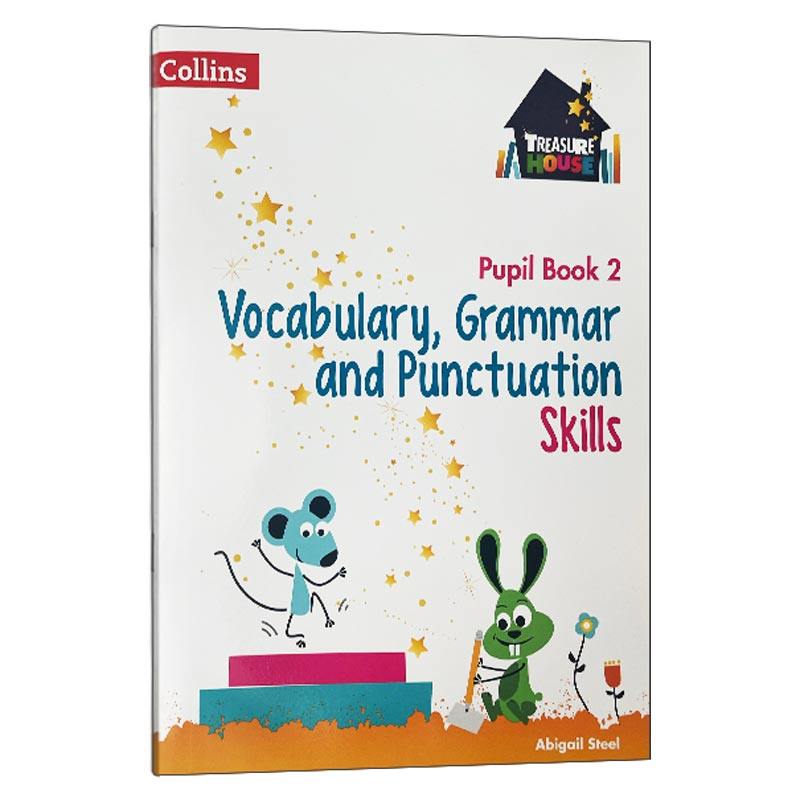 英文原版 Treasure House Vocabulary Grammar and Punctuation Skills Pupil Book2柯林斯英国小学英语词汇语法和标点符号练习册