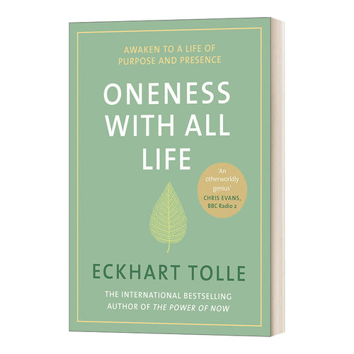 英文原版 Oneness With All Life 与万物合一 埃克哈特 托利 精装 英文版 进口英语原版书籍