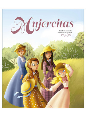 西班牙语原版 Mujercitas edicion album ilustrado Little Women小妇人 西班牙语版 插图精装收藏版 Louisa May Alcott进口书籍