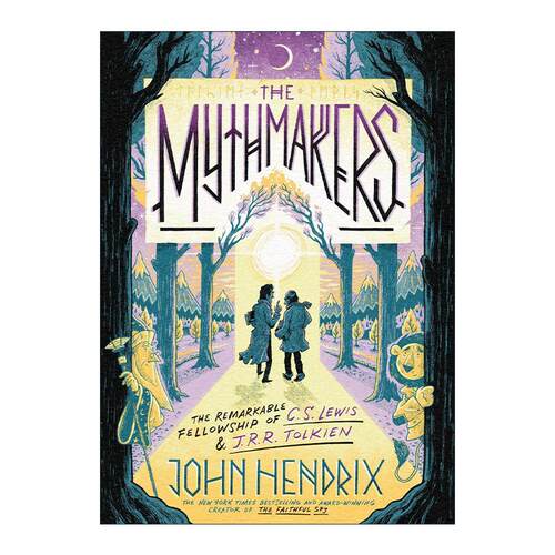 英文原版 The Mythmakers 神话创造者 C.S.路易斯与J.R.R.托尔金的非凡友谊 儿童精装传记漫画 John Hendrix 进口英语原版书籍