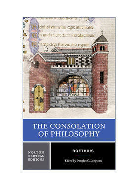 英文原版 The Consolation of Philosophy 哲学的慰藉 Boethius 诺顿文学解读系列 Norton Critical Editions 进口英语原版书籍