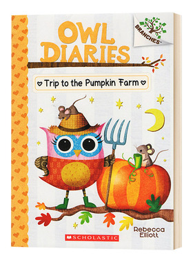 英文原版 Owl Diaries #11 Trip to the Pumpkin Farm 猫头鹰日记11 南瓜农场之旅 学乐大树系列 英文版 进口英语书