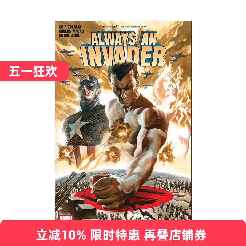 英文原版 Always An Invader 永远是入侵者 漫威漫画 纳摩·麦肯齐 捍卫者 精装 英文版 进口英语原版书籍