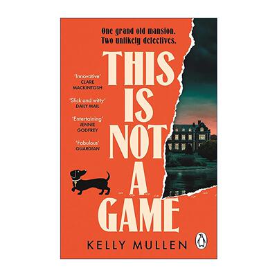 英文原版 This Is Not a Game 这不是游戏 舒适推理小说 Kelly Mullen 密室推理 代际搭档 游戏元素 英文版 进口英语原版书籍