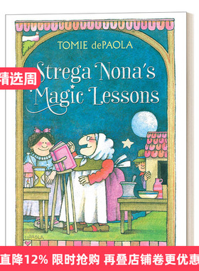 Strega Nona's Magic Lessons 巫婆奶奶的魔法课  凯迪克奖得主作品进口原版英文书籍