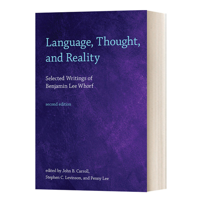 英文原版 Language Thoughtand Reality 语言 思想与现实 本杰明·李·沃尔夫文选 英文版 进口英语原版书籍