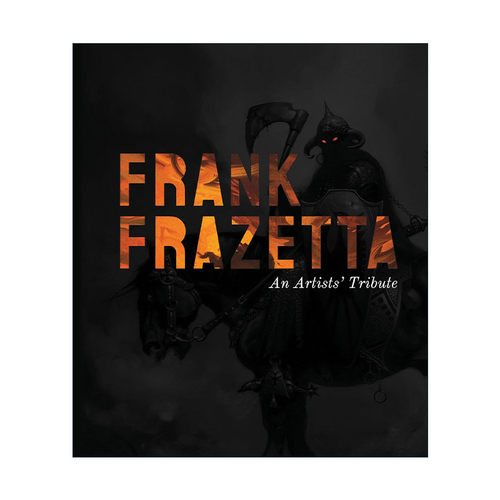 英文原版 Frank Frazetta 致敬弗兰克·弗雷泽塔专题艺术画册 科幻插图界巨人 雨果奖得主 精装收藏版 英文版 进口英语原版书籍