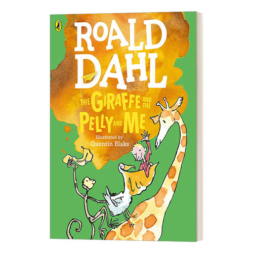英文原版 The Giraffe and the Pelly and Me 长颈鹿和佩利和我 罗尔德·达尔 全彩插图版 英文版 进口英语原版书籍