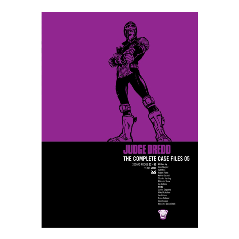 Judge Dredd Case File 5  特警判官 漫画合集#5英文原版进口书籍