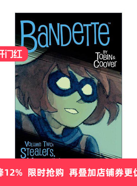 英文原版 Bandette Volume 2 Stealers  Keepers! 班迪特 卷二 偷窃者 守护者 黑马漫画 英文版 进口英语原版书籍