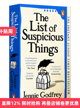 英文原版 The List of Suspicious Things 嫌疑人清单 悬疑亲情友谊小说 Jennie Godfrey BBC推荐 英文版 进口英语原版书籍