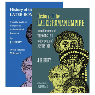 Later the Roman Empire 英文书籍 History 晚期罗马帝国史系列2册进口原版