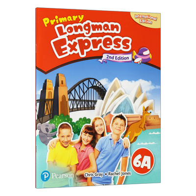 Primary Longman Express 6A 朗文PLE小学英语六年级上册  主课本进口原版英文书籍
