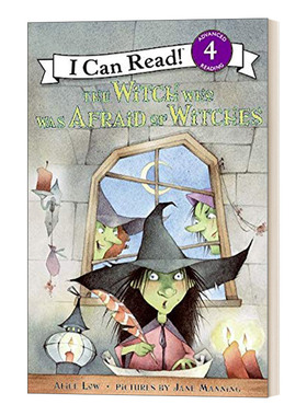 英文原版 The Witch Who Was Afraid of Witches I Can Read Level 4 害怕女巫的女巫 I Can Read分级读物 英文版 进口英语原版书