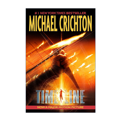 Timeline 重返中世纪 侏罗纪公园作者Michael Crichton进口原版英文书籍