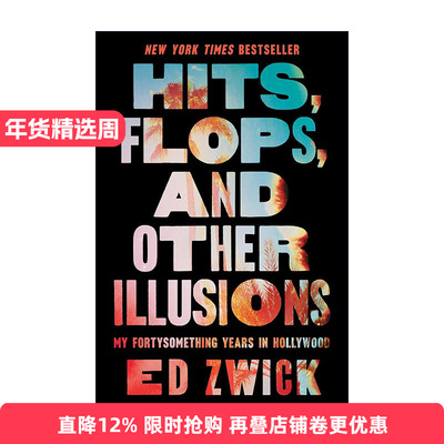 英文原版 Hits Flops and Other Illusions 爱德华·兹威克传记 精装 英文版 进口英语原版书籍