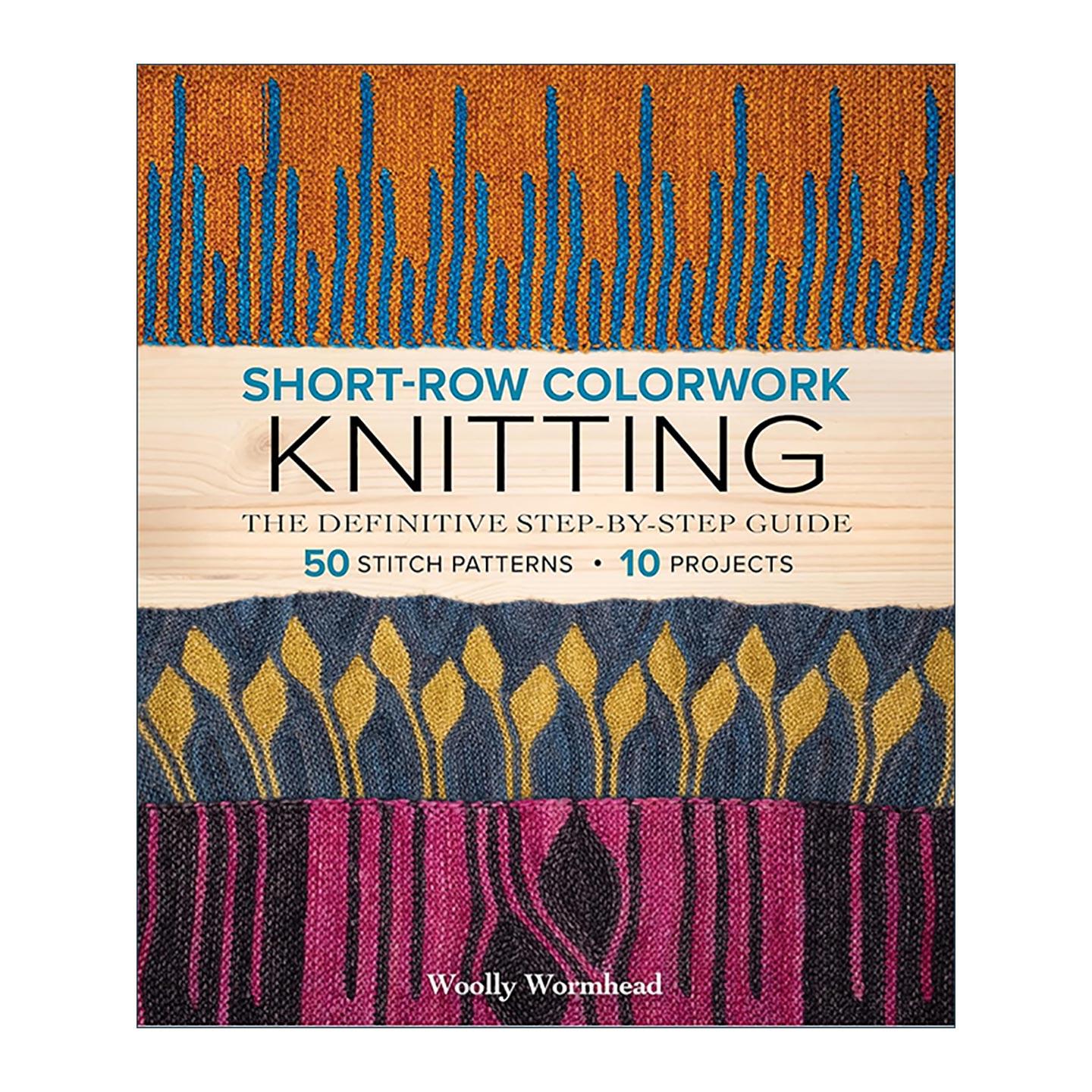 英文原版 Short-Row Colorwork Knitting 手工艺编织针织服装 彩色针织针法图案设计 英文版 进口英语原版书籍
