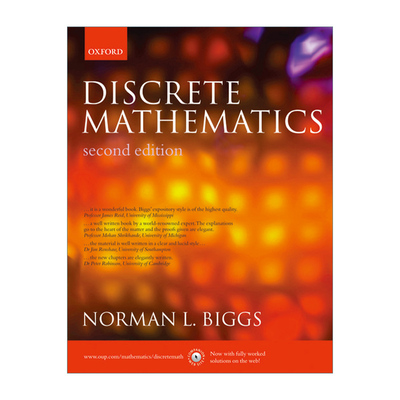 Discrete Mathematics 离散数学 美国数学本科生研究生基础课程参考书目进口原版英文书籍